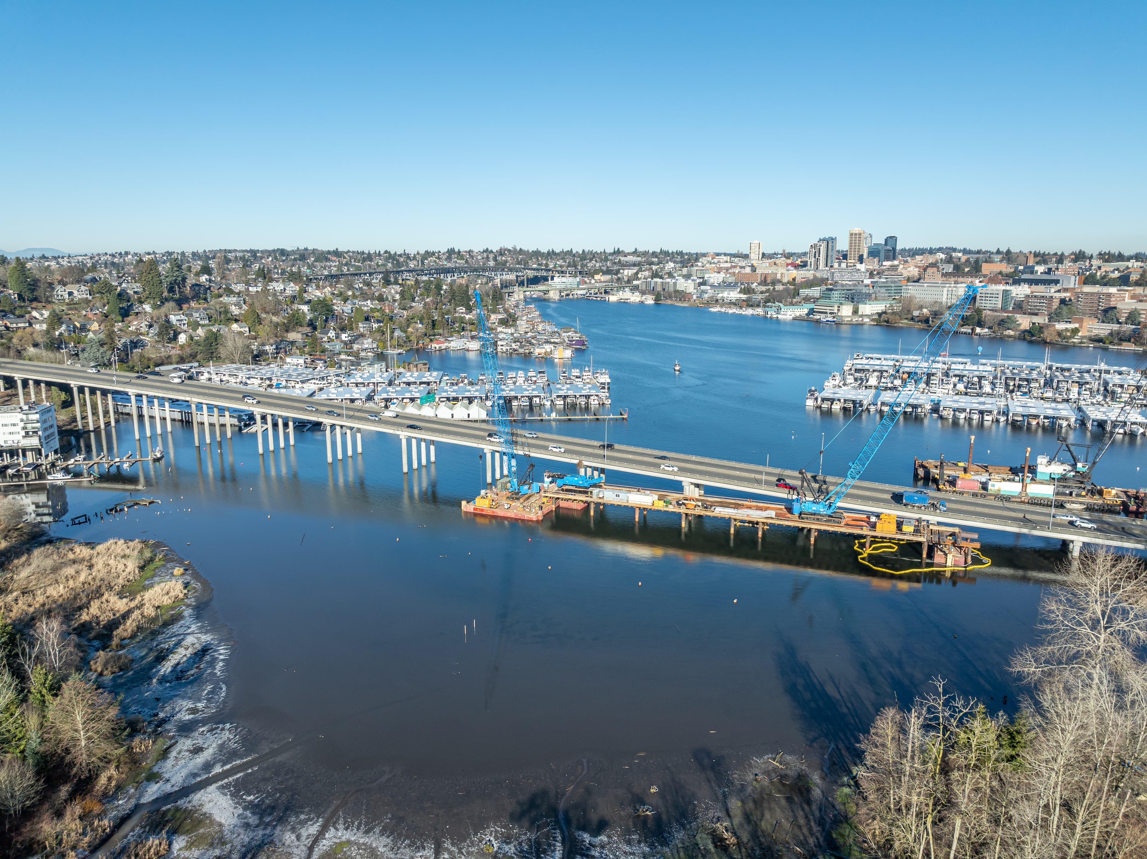 SR 520 / Portage Bay Bridge & Roanoke Lid